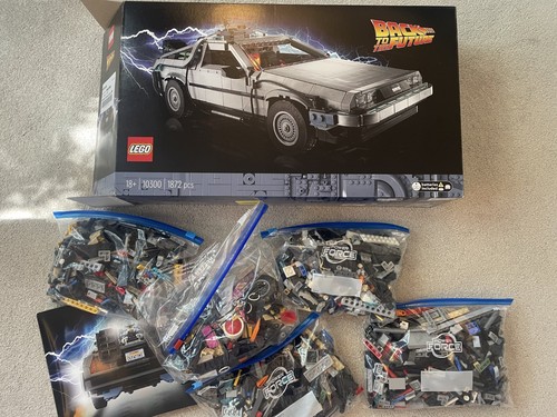 Lego back the future time - back,