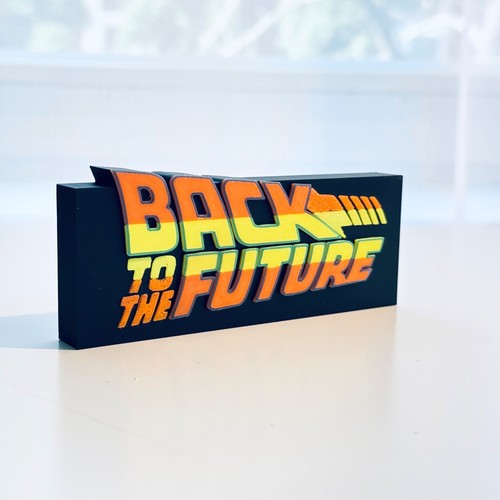 Back the future display - back, to