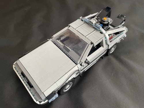 Lego icons 10300 delorean - lego, back