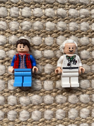 Lego doc brown - marty, mcfly