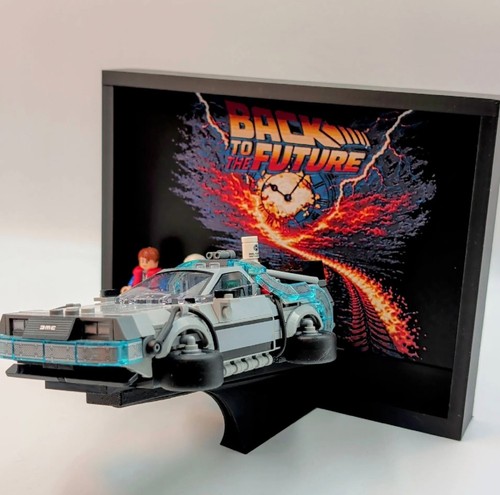 Back the future lego - the, stand