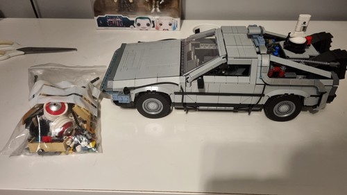 Lego icons delorean time - icons,