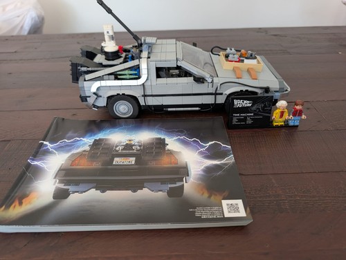 Lego back the future time - future,
